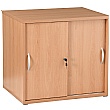 NEXT DAY Karbon Desk High Sliding Door Cupboard