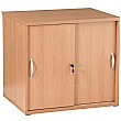 NEXT DAY Karbon Desk High Sliding Door Cupboard