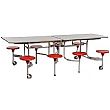 Rectangular 8 Seat Folding Dining Units