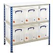 BiG340 Shelving Bay With 6 x 24 Litre Really Useful Boxes