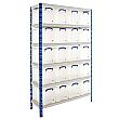 BiG340 Shelving Bay With 20 x 24 Litre Really Useful Boxes