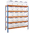 BIG400 Racking Bay With 20 X 48 Litre Really Useful Boxes