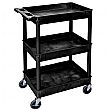 Super Strength Plastic Service Tray Trolleys