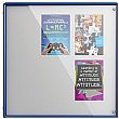 Shield Coloured Frame Tamperproof Noticeboards