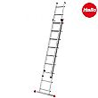 Hailo ProfiStep Duo Aluminium Extension Ladder