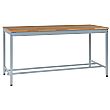 Express Square Tube Workbenches - Beech Worktop