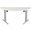 NEXT DAY Karbon Semi Circular Folding Tables