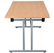 NEXT DAY Karbon Rectangular Folding Tables