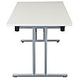 NEXT DAY Karbon Rectangular Folding Tables