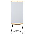 Douro Mobile Glass Flipchart Easel