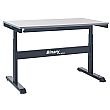 Binary Electric Height Adjustable Workbenches - Laminate Worktop