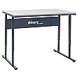 Binary Manual Height Adjustable Workbenches - Laminate Worktop