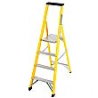 Trade Fibreglass Platform Step Ladders