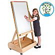 Little Acorns Solid Wood Store 'N' Write Whiteboards