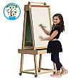 Little Acorns Solid Wood Play 'N' Learn Whiteboard / Chalkboards