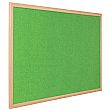 Eco-Colour Light Oak Noticeboards