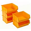 Topstore Value Plastic Mixed Colour Bin Packs
