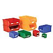 Topstore Value Plastic Mixed Colour Bin Packs