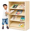 Elegant Sloping Classroom Bookcase