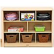 Elegant 8 Compartment Classroom Storage Unit