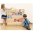 Elegant Low Classroom Book Storage Unit