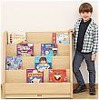 Elegant Low Classroom Book Storage Unit