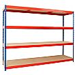 Extra Wide Heavy Duty Rivet Shelving