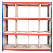 Divider Rivet Shelving System