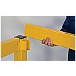 Lift Out Modular Single Rail Barriers