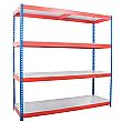 Heavy Duty Easy Clean Rivet Shelving