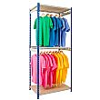 Single Rail Garment Rack