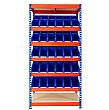 Kanban Inclined Rivet Shelving System and Bin Kits