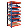 Kanban Inclined Rivet Shelving System and Tray Kits