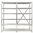 Extra Wide Galvanised Clip-Fit Boltless Shelving System