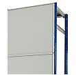 Back Cladding for Clip-Fit Boltless Shelving System