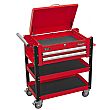 Sealey Heavy Duty Mobile Tool Trolley with Lockable Top