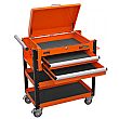 Sealey Heavy Duty Mobile Tool Trolley with Lockable Top