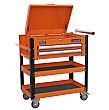 Sealey Heavy Duty Mobile Tool Trolley with Lockable Top