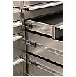 Sealey Mobile Stainless Steel 10 Drawer and Cupboard Tool Cabinet