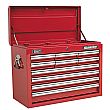 Sealey Topchest With 10 Drawers And Ball Bearing Slides