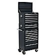 Sealey Topchest, Mid-Box And Rollcab Combination 14 Drawer