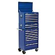 Sealey Topchest, Mid-Box And Rollcab Combination 14 Drawer