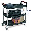 Multi-Purpose Tray Trolley - 3 Shelf