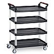 Multi-Purpose Tray Trolley - 4 Shelf