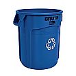 Brute Blue Recycling Waste Containers