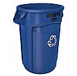 Brute Blue Recycling Waste Containers