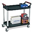 Multi-Purpose Tray Trolley - 2 Shelf