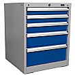 Sealey 5 Drawer Industrial - 565W x 580D x 700H - Model B