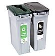 Slim Jim Vented Recycling Bin Starter Packs