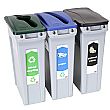 Slim Jim Vented Recycling Bin Starter Packs
